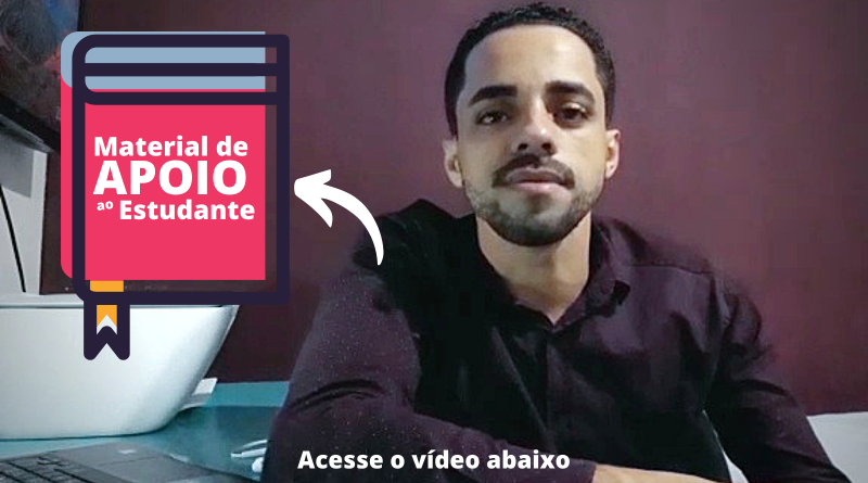 Estão disponíveis os materiais online para o estudante