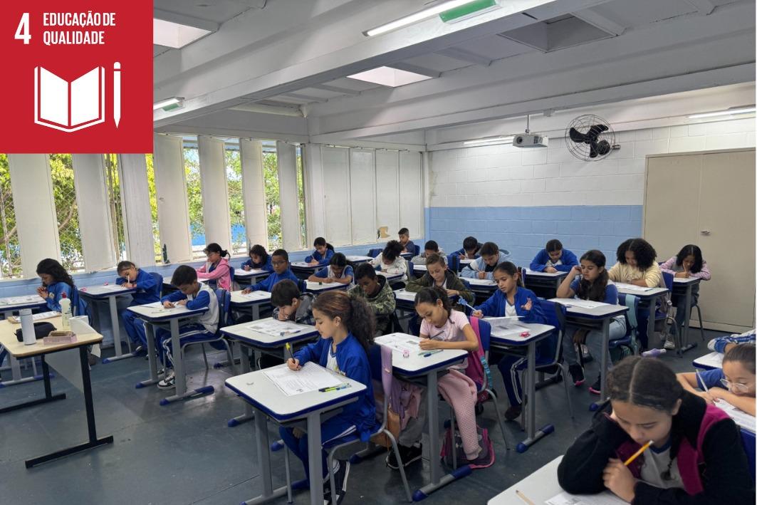 Itaquá aplica prova do Saresp para quase 10 mil estudantes