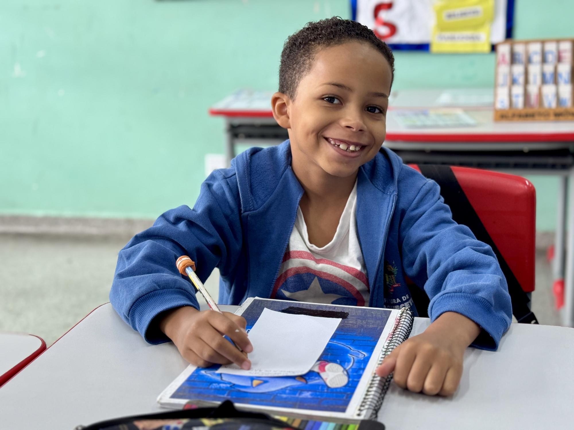 Mais de mil estudantes participam de reforço escolar durante as férias em Itaquá